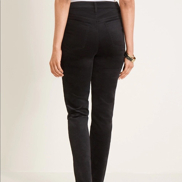CHICO’S Black Velvety pants - Picture 3 of 6
